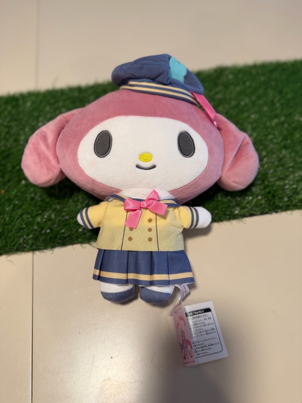 Sanrio My Melody Pink‎ Plush Doll in School Outfit